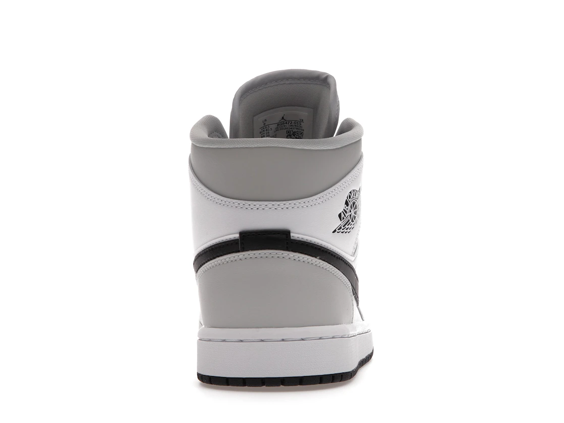 Vue 28 de Jordan 1 Mid Light Smoke Grey 