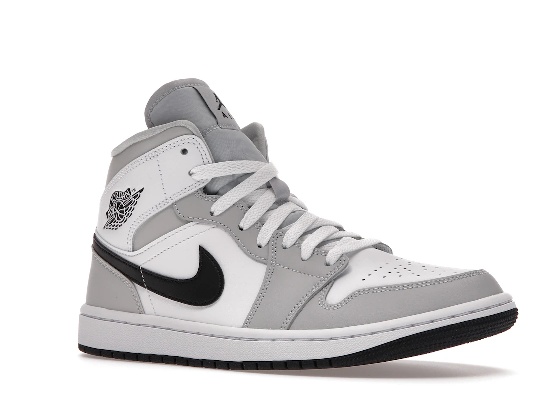 Vue 4 de Jordan 1 Mid Light Smoke Grey 