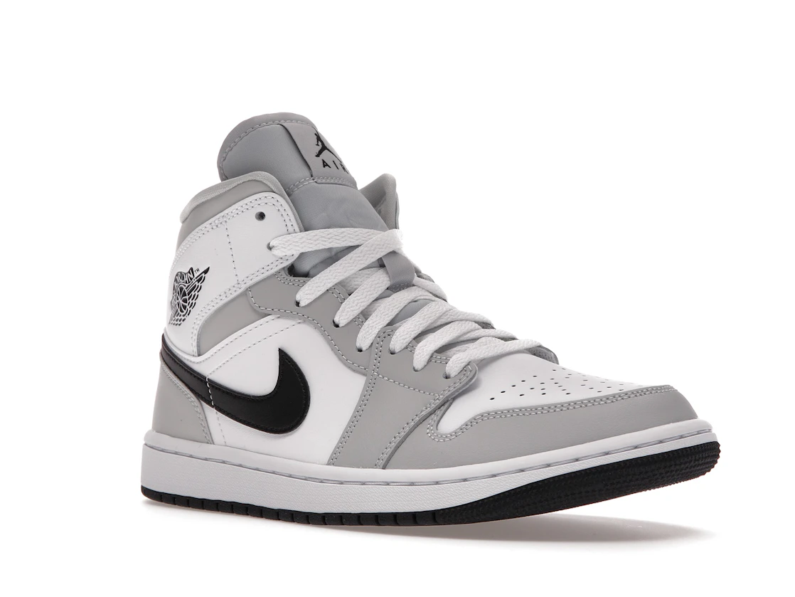 Vue 5 de Jordan 1 Mid Light Smoke Grey 