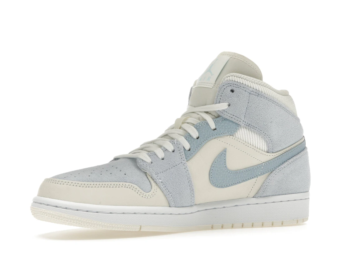 Vue 16 de Jordan 1 Mid Mixed Textures Blue