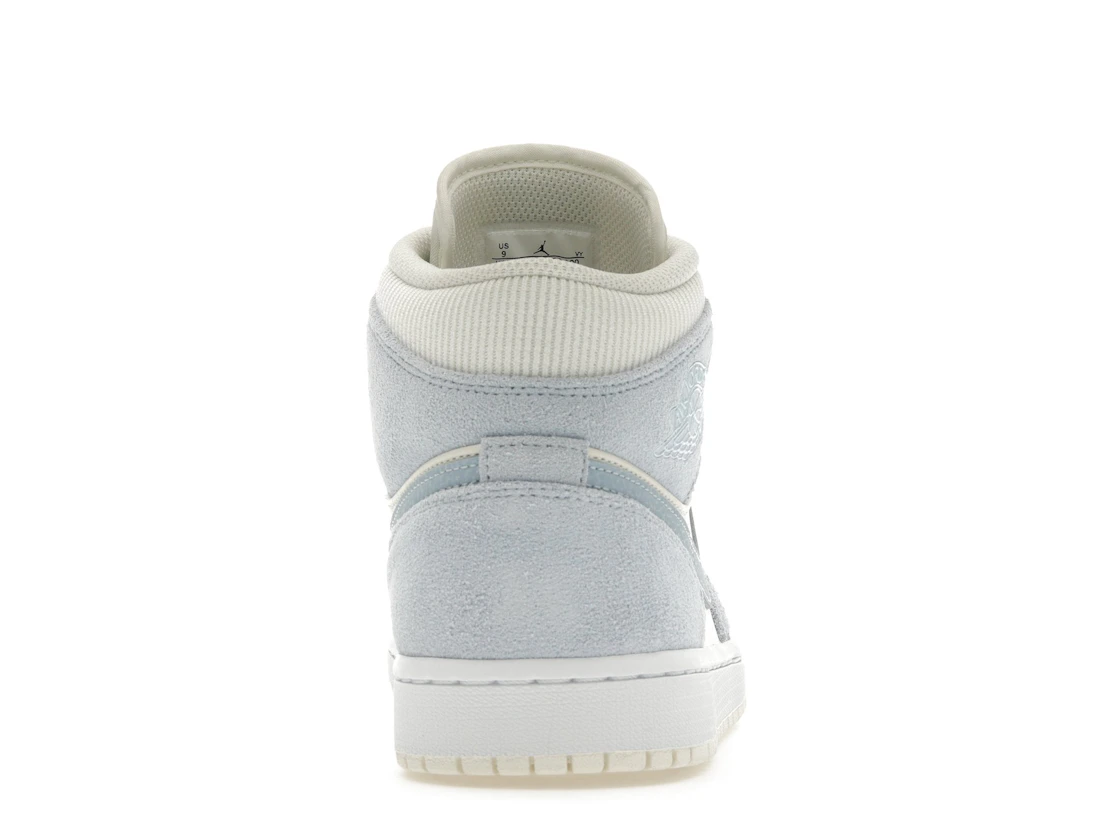 Vue 28 de Jordan 1 Mid Mixed Textures Blue