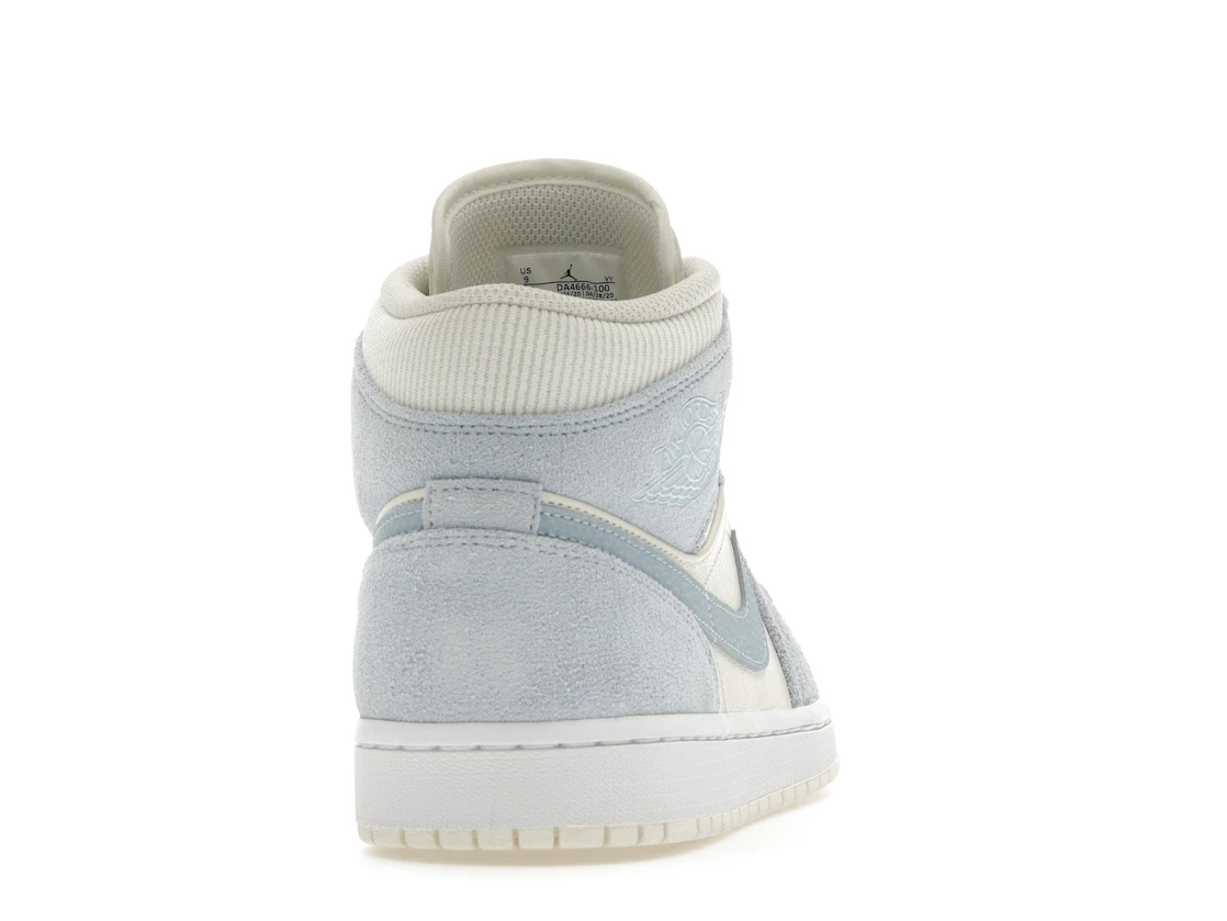 Vue 29 de Jordan 1 Mid Mixed Textures Blue