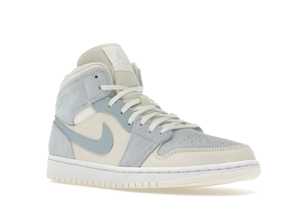 Vue 5 de Jordan 1 Mid Mixed Textures Blue
