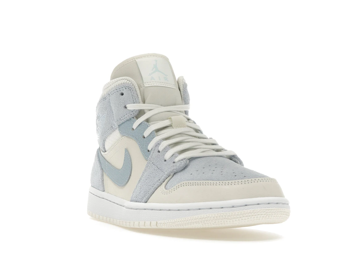 Vue 7 de Jordan 1 Mid Mixed Textures Blue