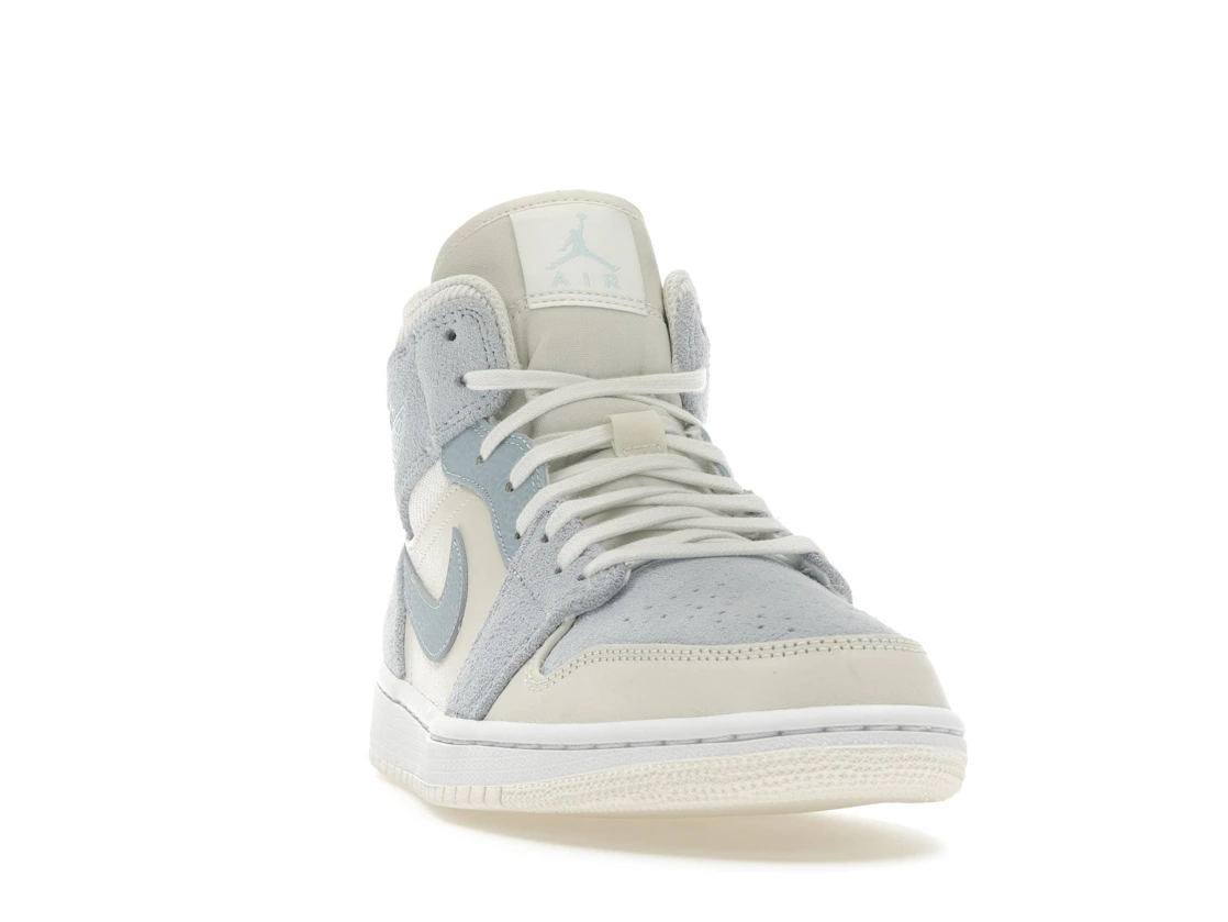 Vue 8 de Jordan 1 Mid Mixed Textures Blue
