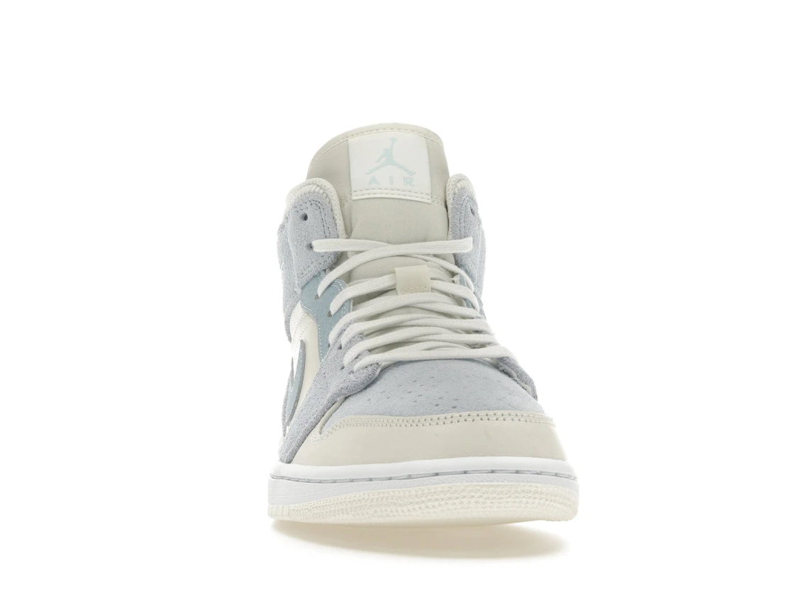 Vue 9 de Jordan 1 Mid Mixed Textures Blue