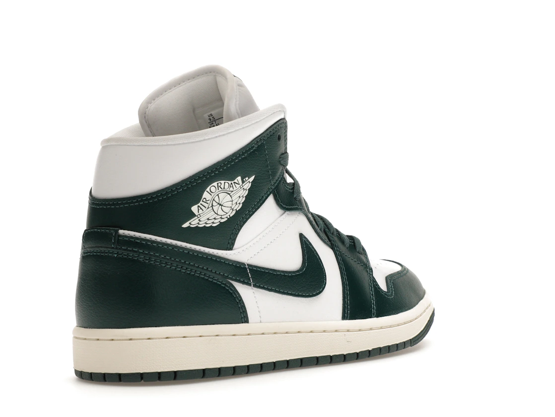 Vue 32 de Jordan 1 Mid Oxidised Green 