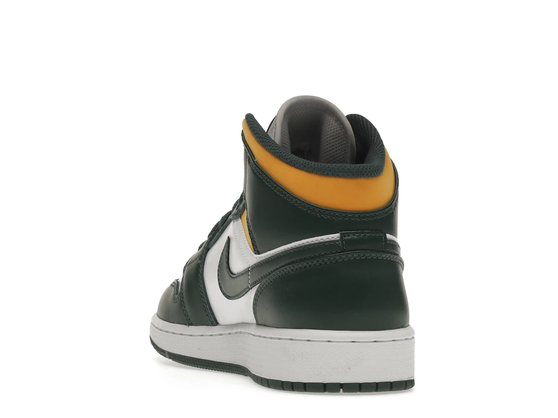 Vue 26 de Jordan 1 Mid Sonics (2021) (GS)