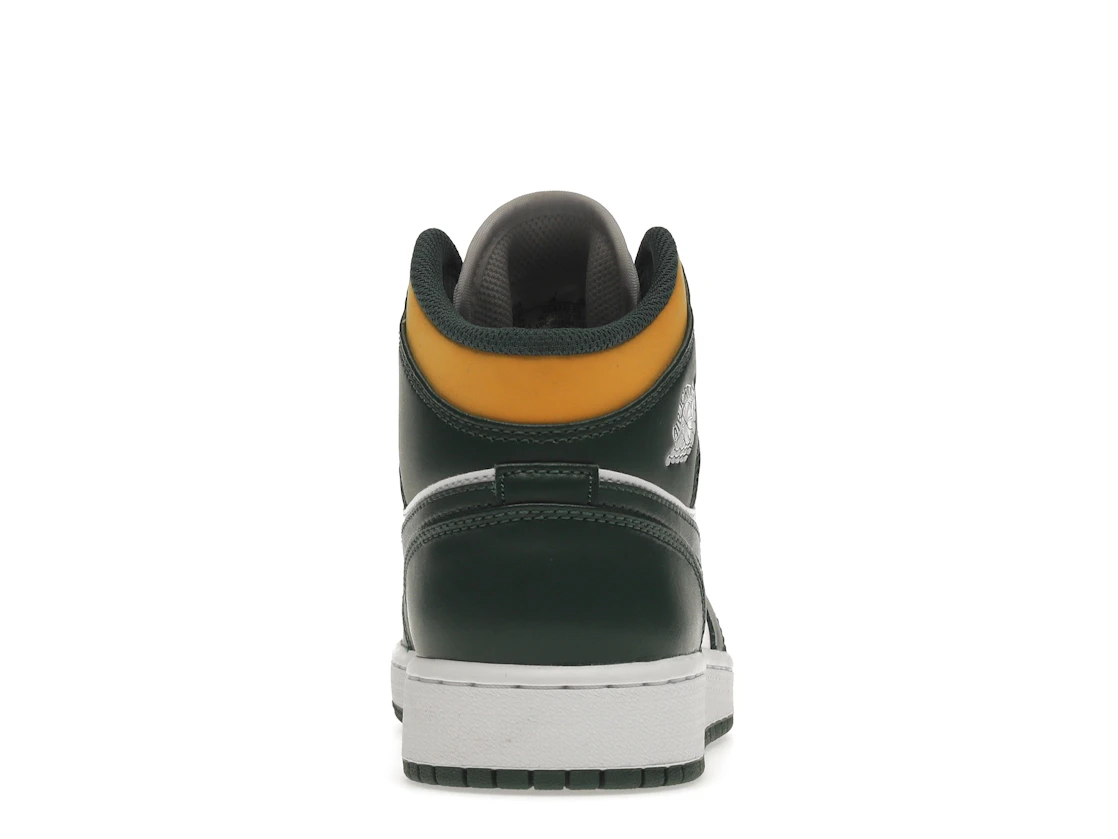 Vue 28 de Jordan 1 Mid Sonics (2021) (GS)