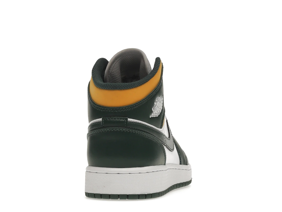 Vue 29 de Jordan 1 Mid Sonics (2021) (GS)