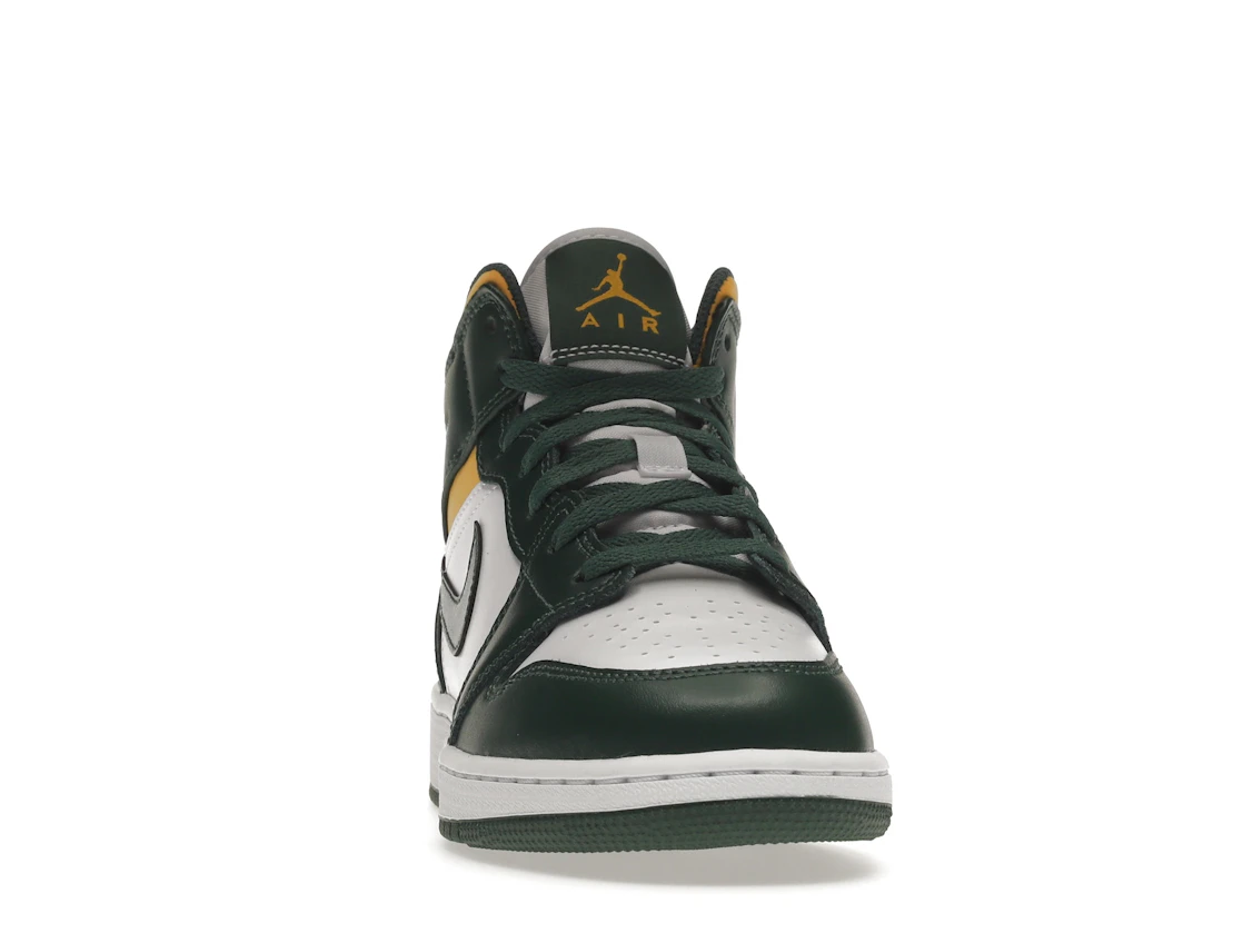 Vue 9 de Jordan 1 Mid Sonics (2021) (GS)