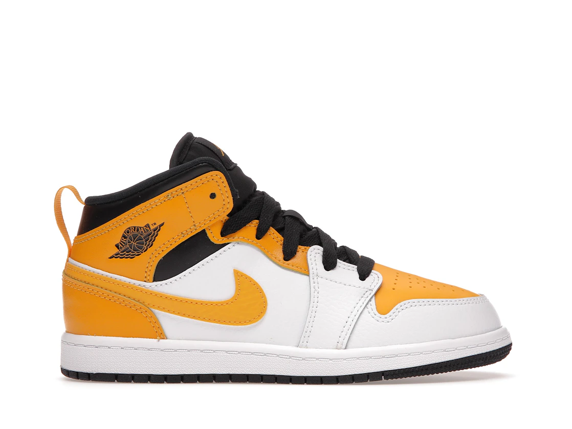 Vue 1 de Jordan 1 Mid University Gold (PS)