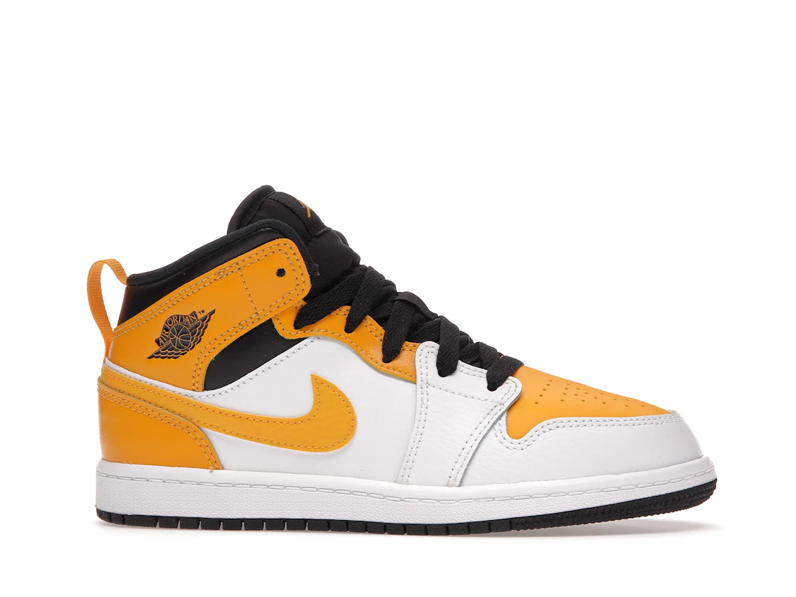 Vue 2 de Jordan 1 Mid University Gold (PS)