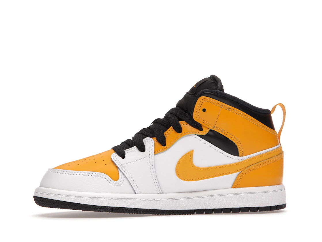 Vue 18 de Jordan 1 Mid University Gold (PS)
