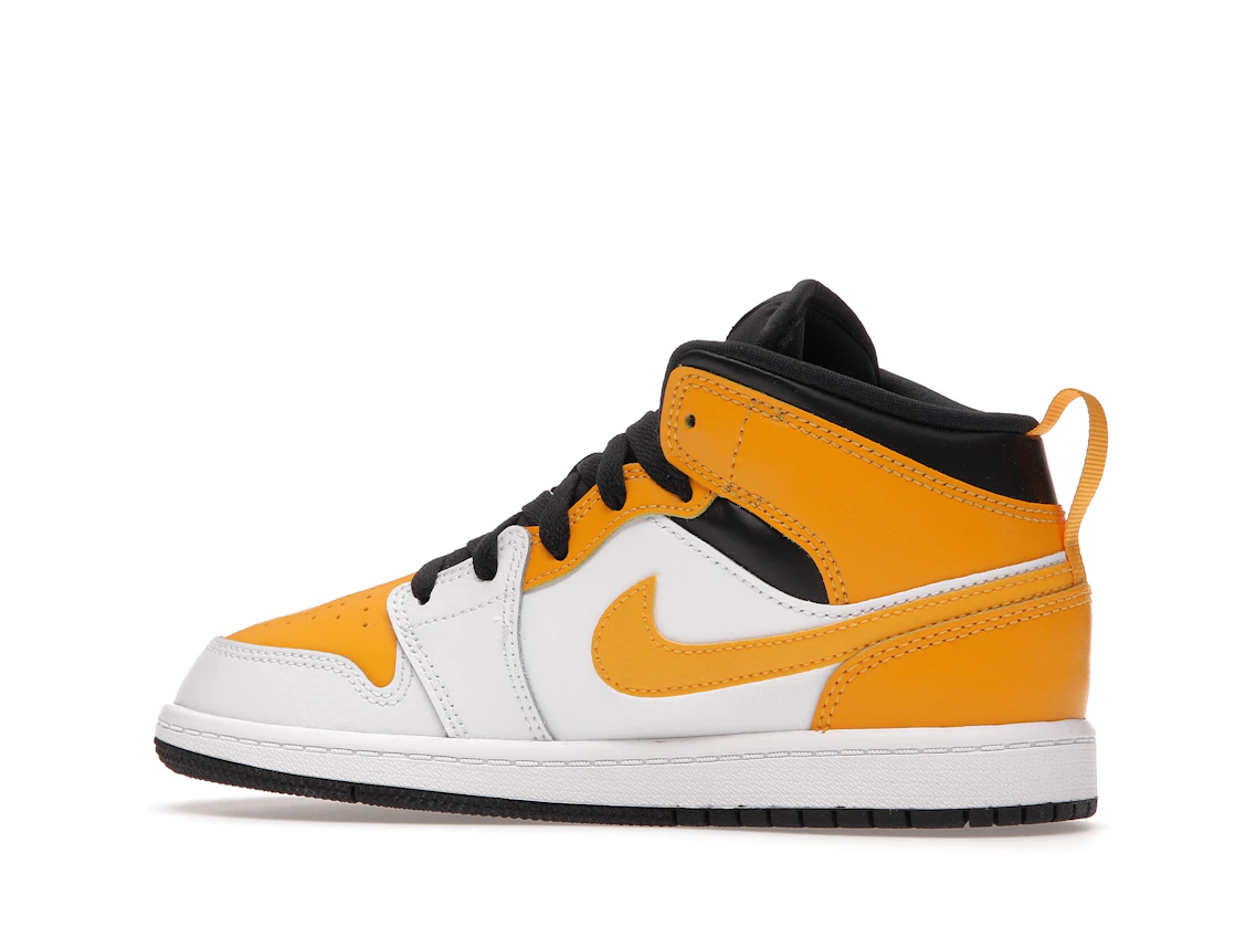 Vue 21 de Jordan 1 Mid University Gold (PS)