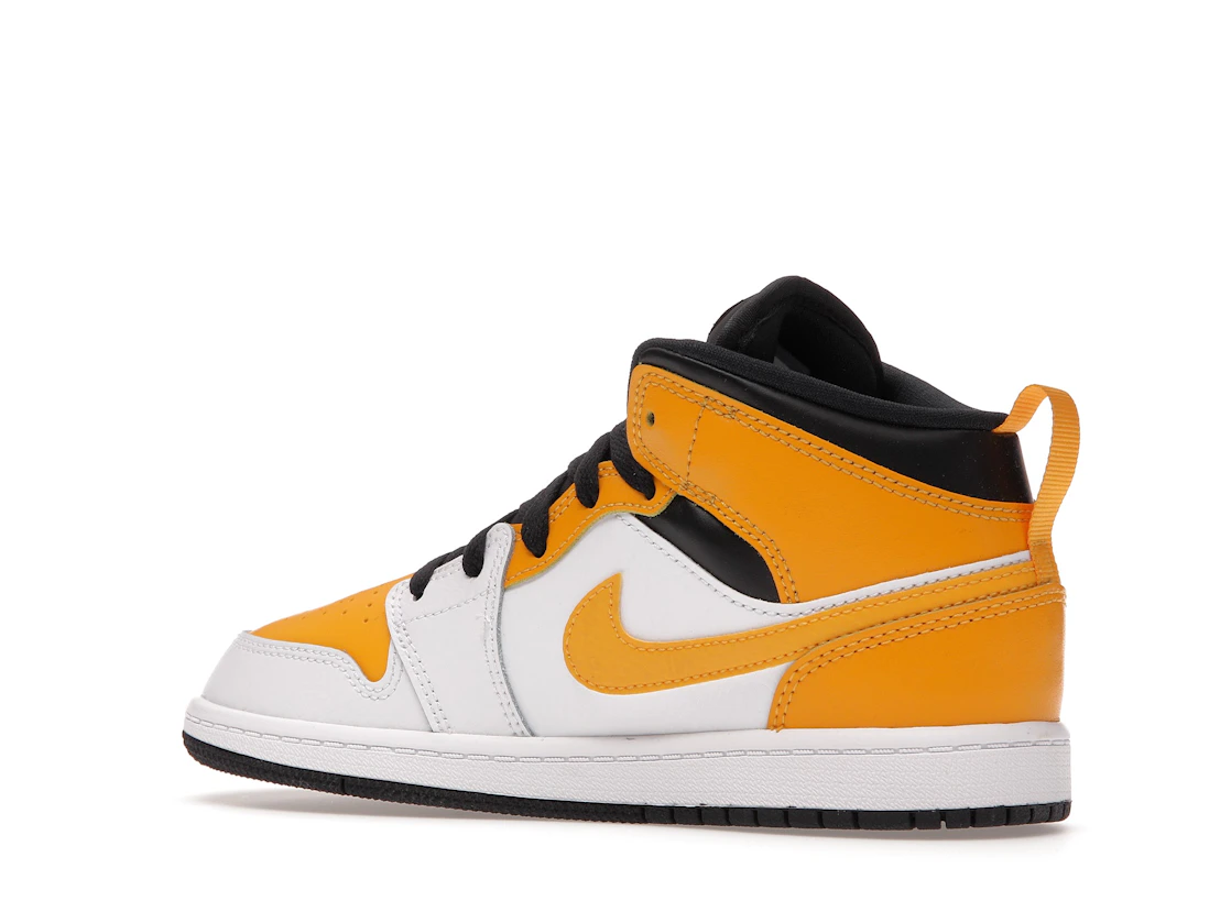 Vue 22 de Jordan 1 Mid University Gold (PS)