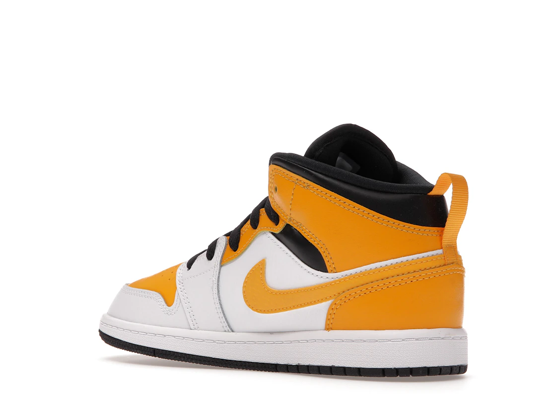 Vue 23 de Jordan 1 Mid University Gold (PS)