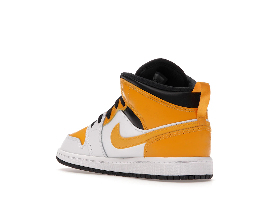 Vue 24 de Jordan 1 Mid University Gold (PS)