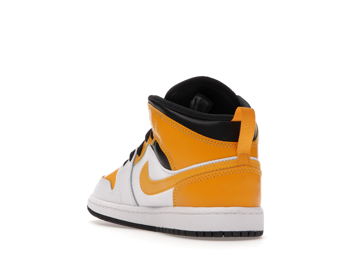 Vue 25 de Jordan 1 Mid University Gold (PS)