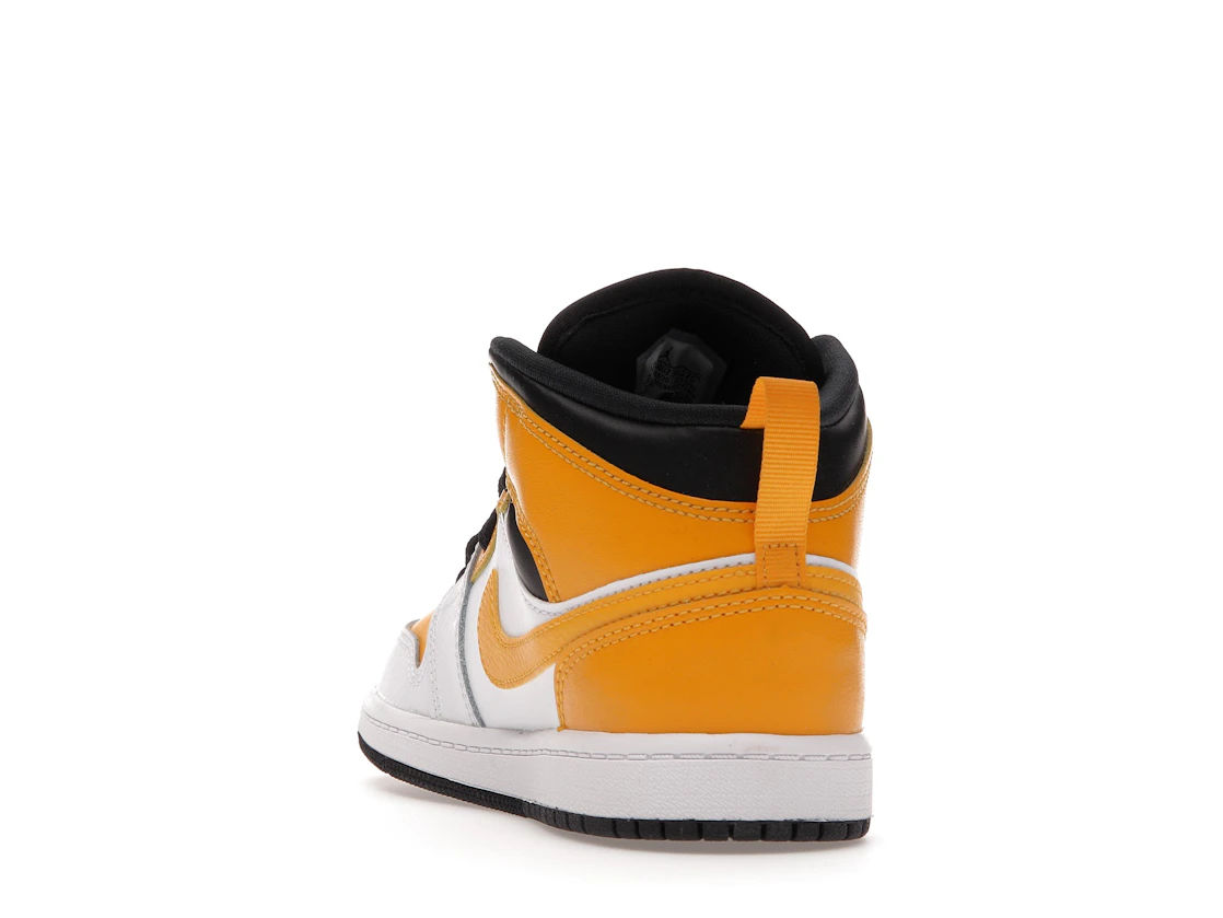Vue 26 de Jordan 1 Mid University Gold (PS)