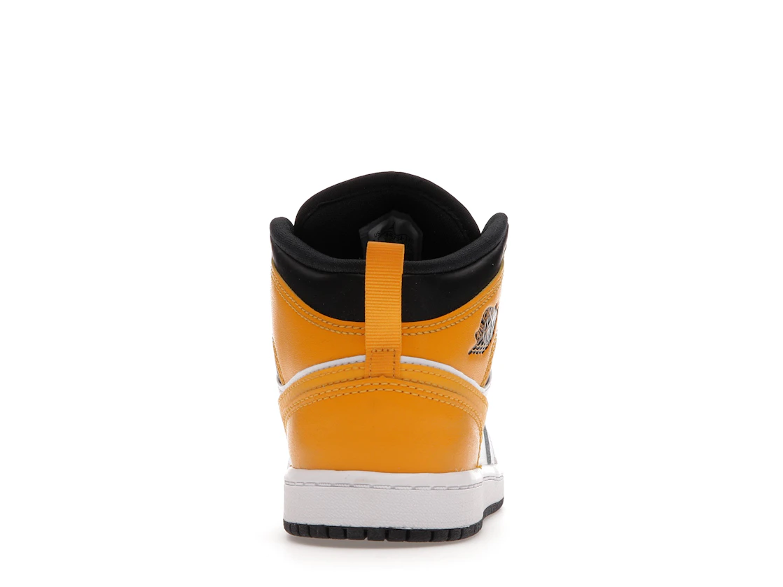 Vue 28 de Jordan 1 Mid University Gold (PS)
