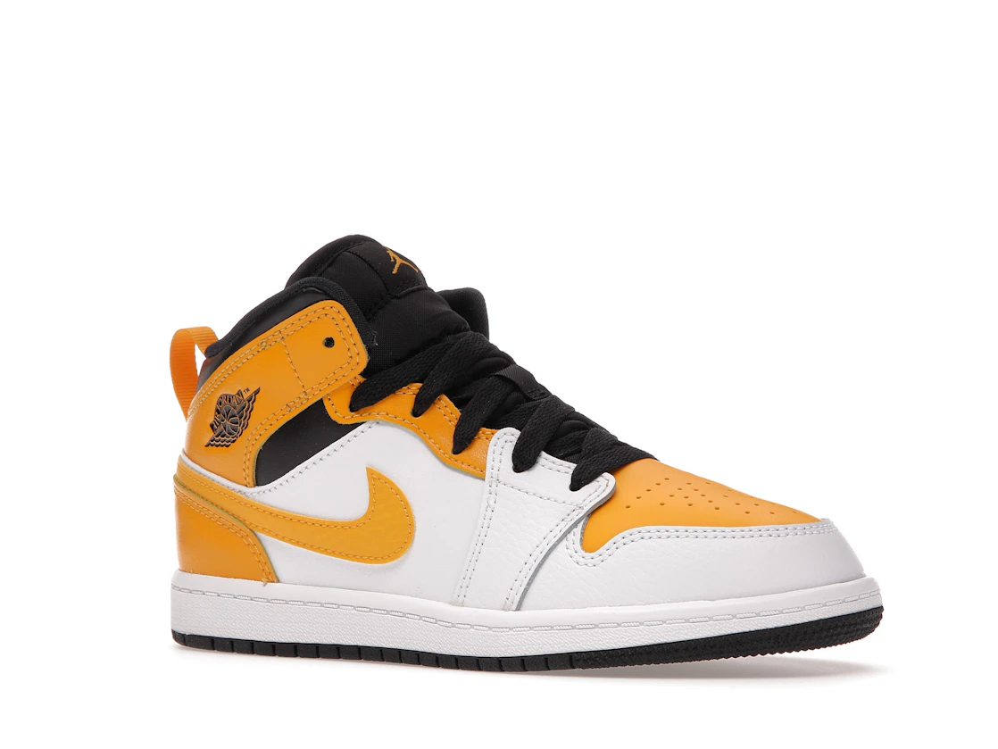 Vue 4 de Jordan 1 Mid University Gold (PS)