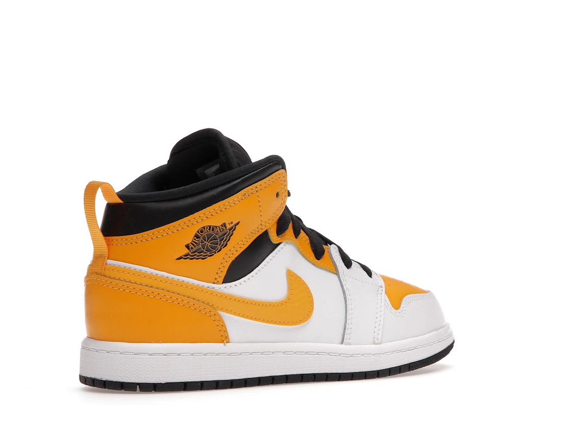 Vue 33 de Jordan 1 Mid University Gold (PS)