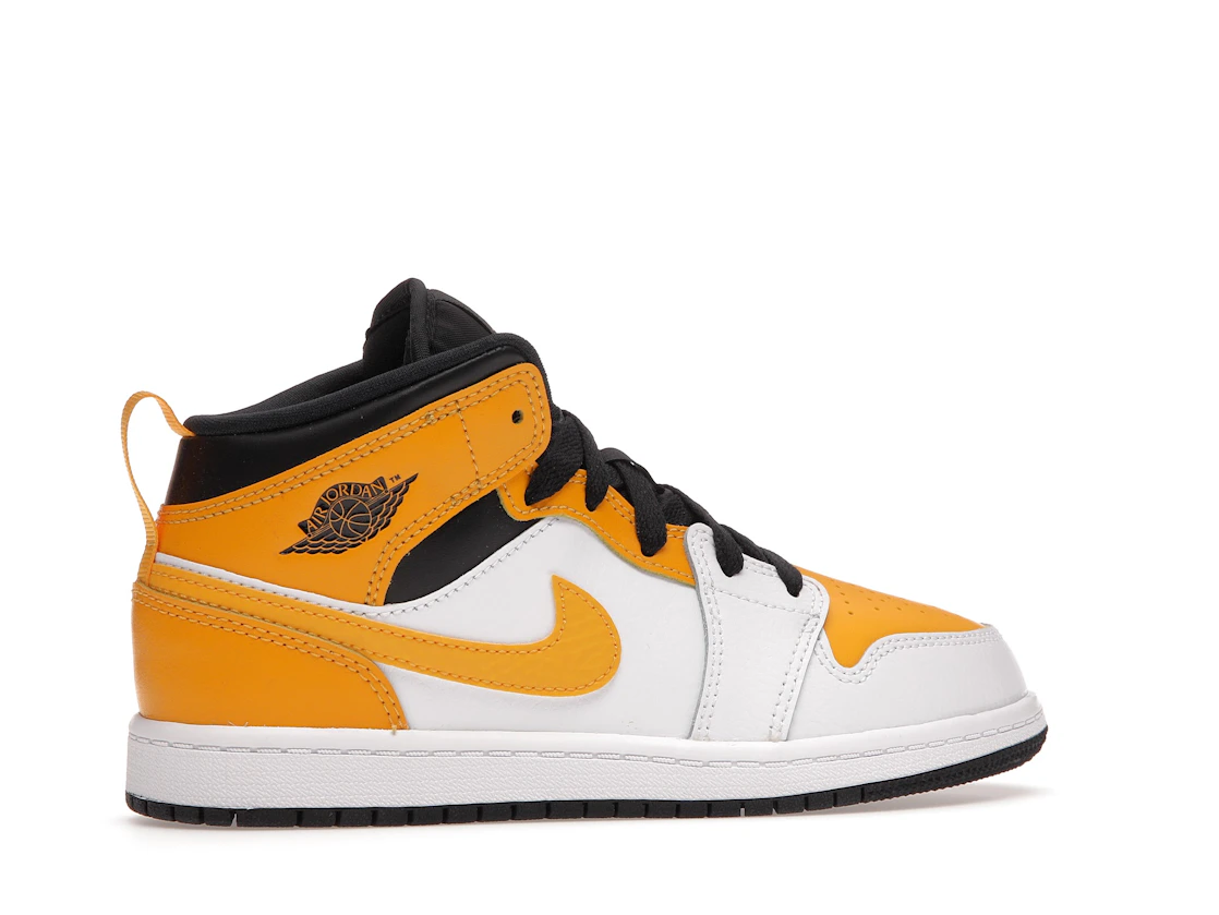 Vue 35 de Jordan 1 Mid University Gold (PS)
