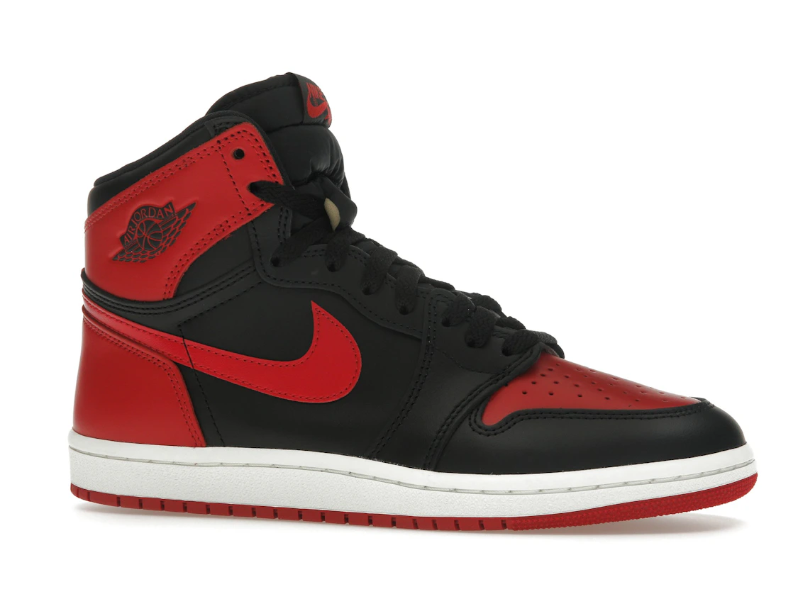 Vue 3 de Jordan 1 Retro High '85 OG Bred (2025)