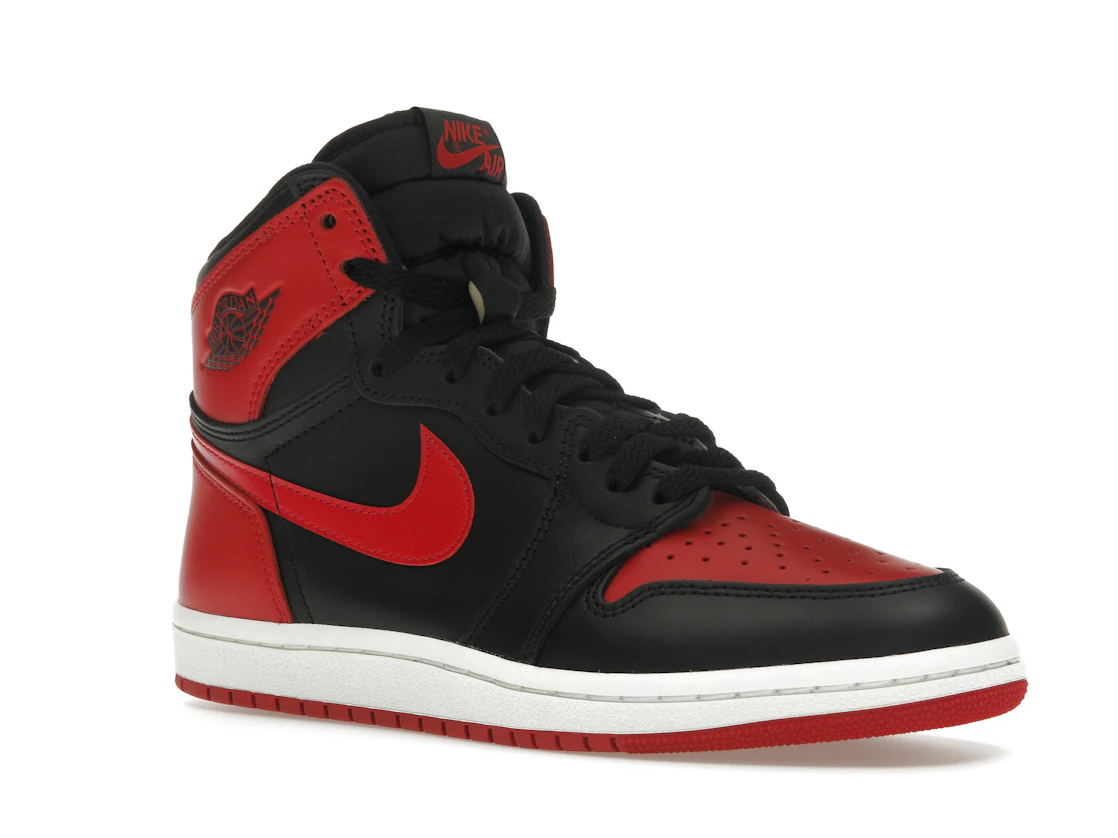 Vue 5 de Jordan 1 Retro High '85 OG Bred (2025)