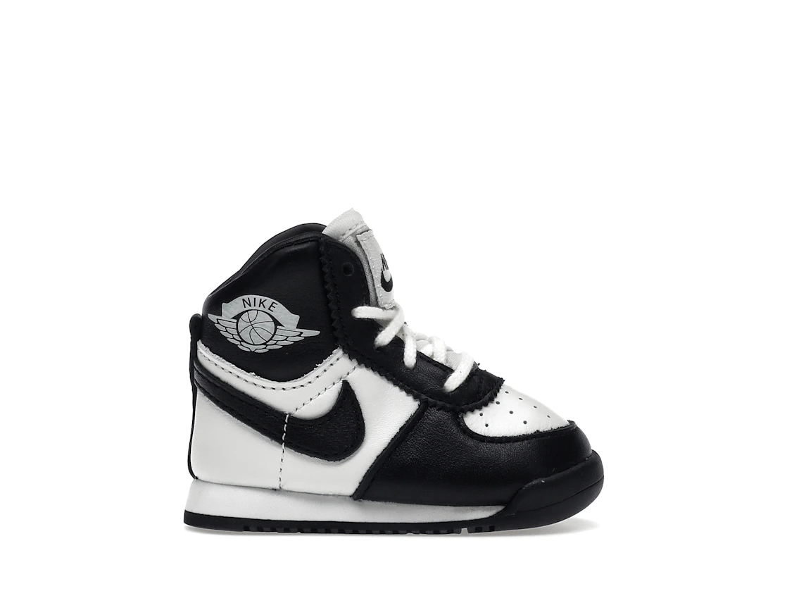 Vue 1 de Jordan 1 Retro High '85 Black White (2023) (TD)