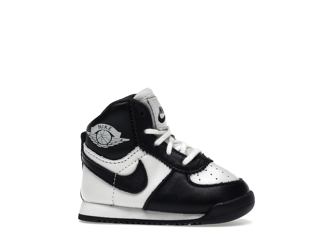 Vue 2 de Jordan 1 Retro High '85 Black White (2023) (TD)