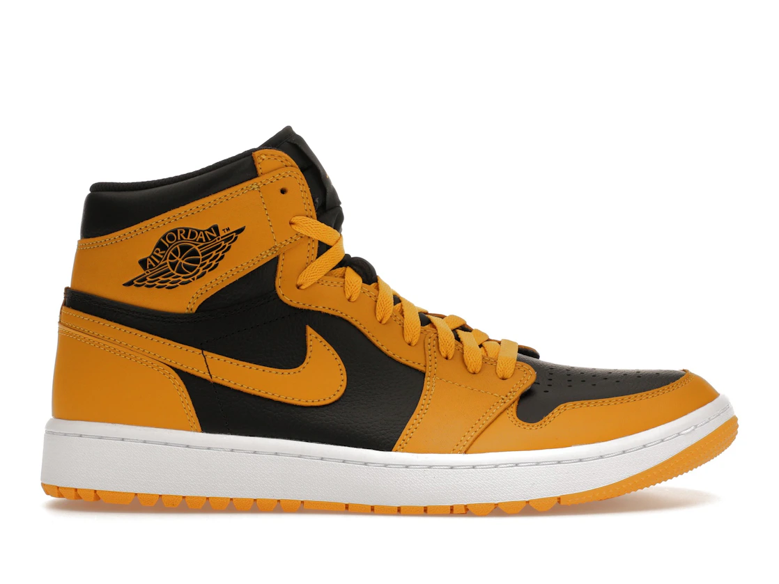 Vue 1 de Jordan 1 Retro High Golf Pollen