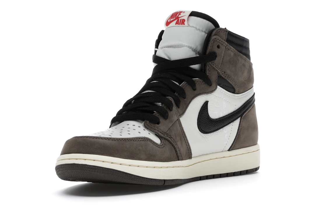 Vue 14 de Jordan 1 Retro High OG SP Travis Scott Mocha