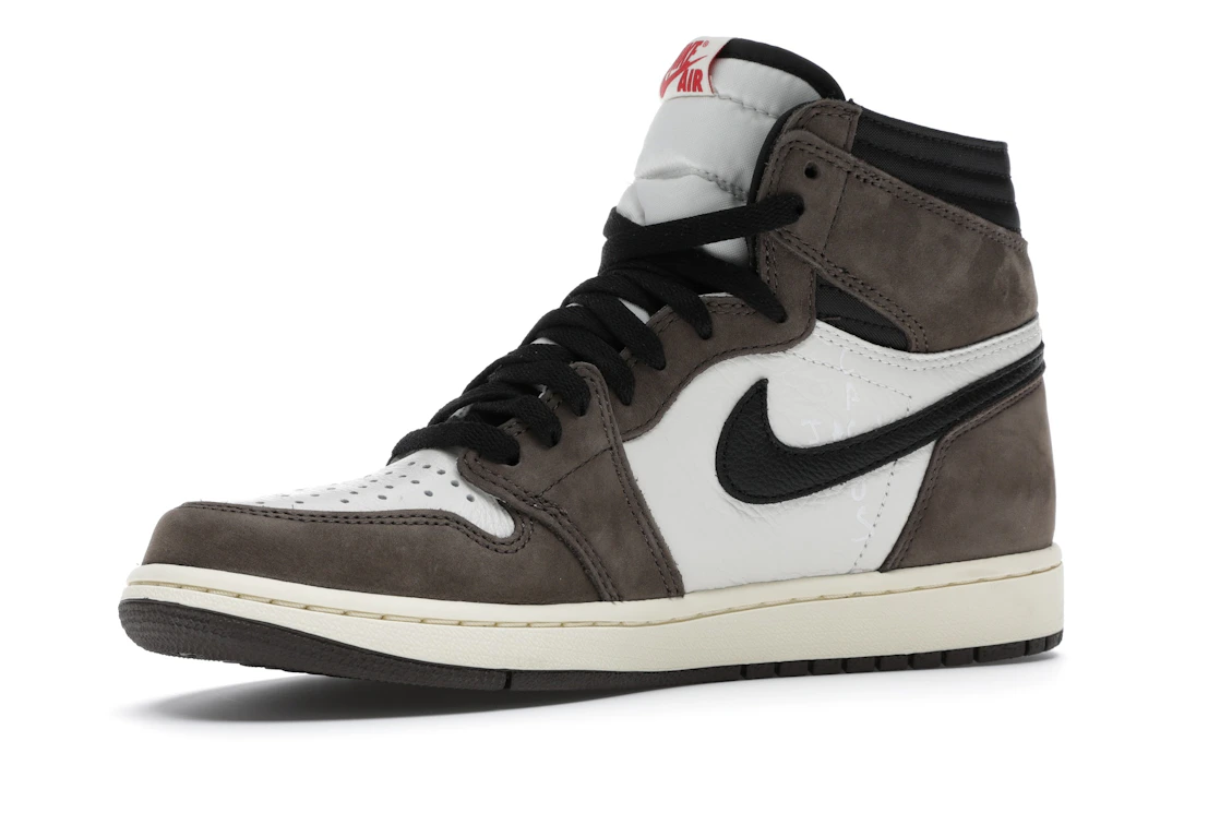 Vue 16 de Jordan 1 Retro High OG SP Travis Scott Mocha