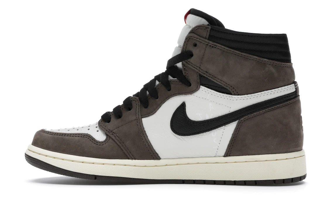 Vue 20 de Jordan 1 Retro High OG SP Travis Scott Mocha