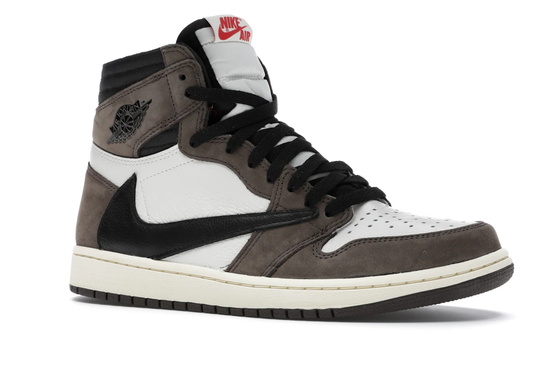 Vue 4 de Jordan 1 Retro High OG SP Travis Scott Mocha