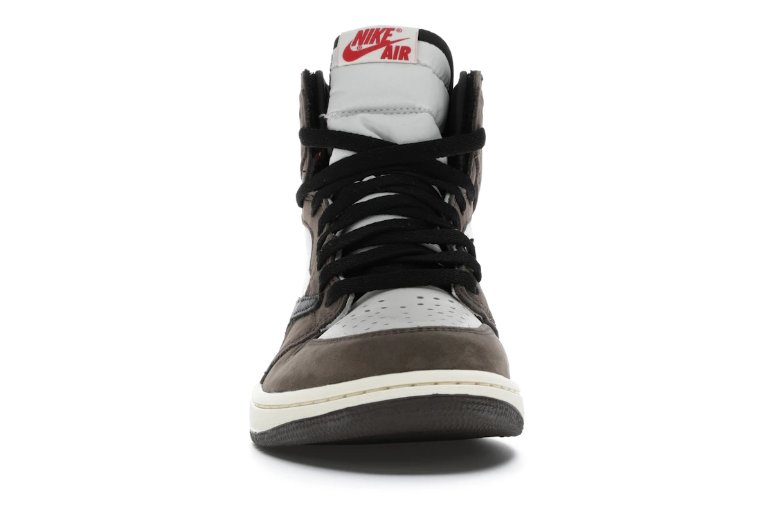 Vue 10 de Jordan 1 Retro High OG SP Travis Scott Mocha