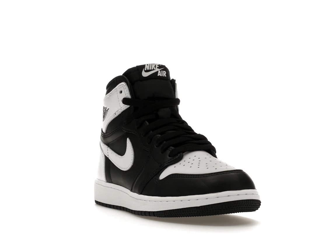 Vue 7 de Jordan 1 Retro High OG Black White (GS)