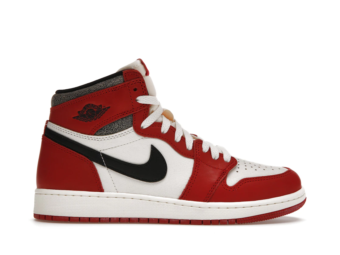 Vue 1 de Jordan 1 Retro High OG Chicago Lost and Found (GS)
