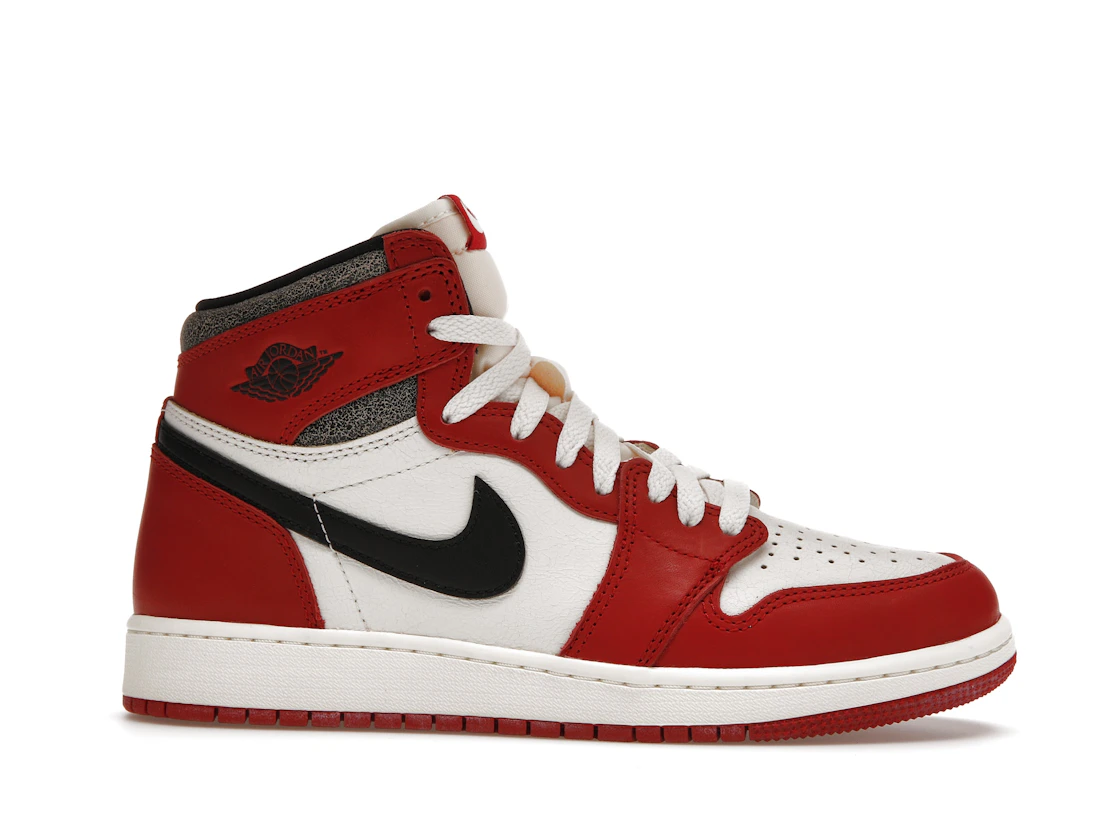 Vue 2 de Jordan 1 Retro High OG Chicago Lost and Found (GS)