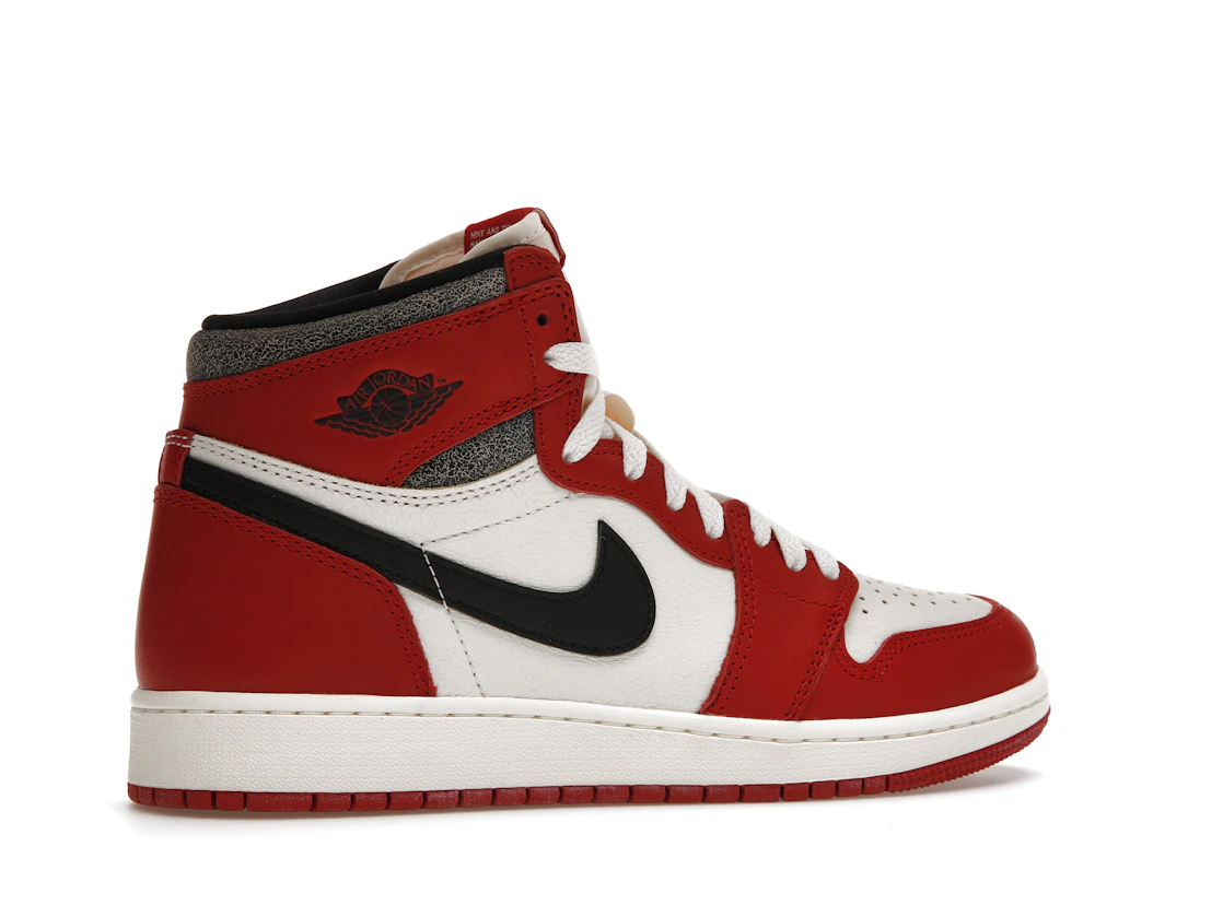 Vue 35 de Jordan 1 Retro High OG Chicago Lost and Found (GS)