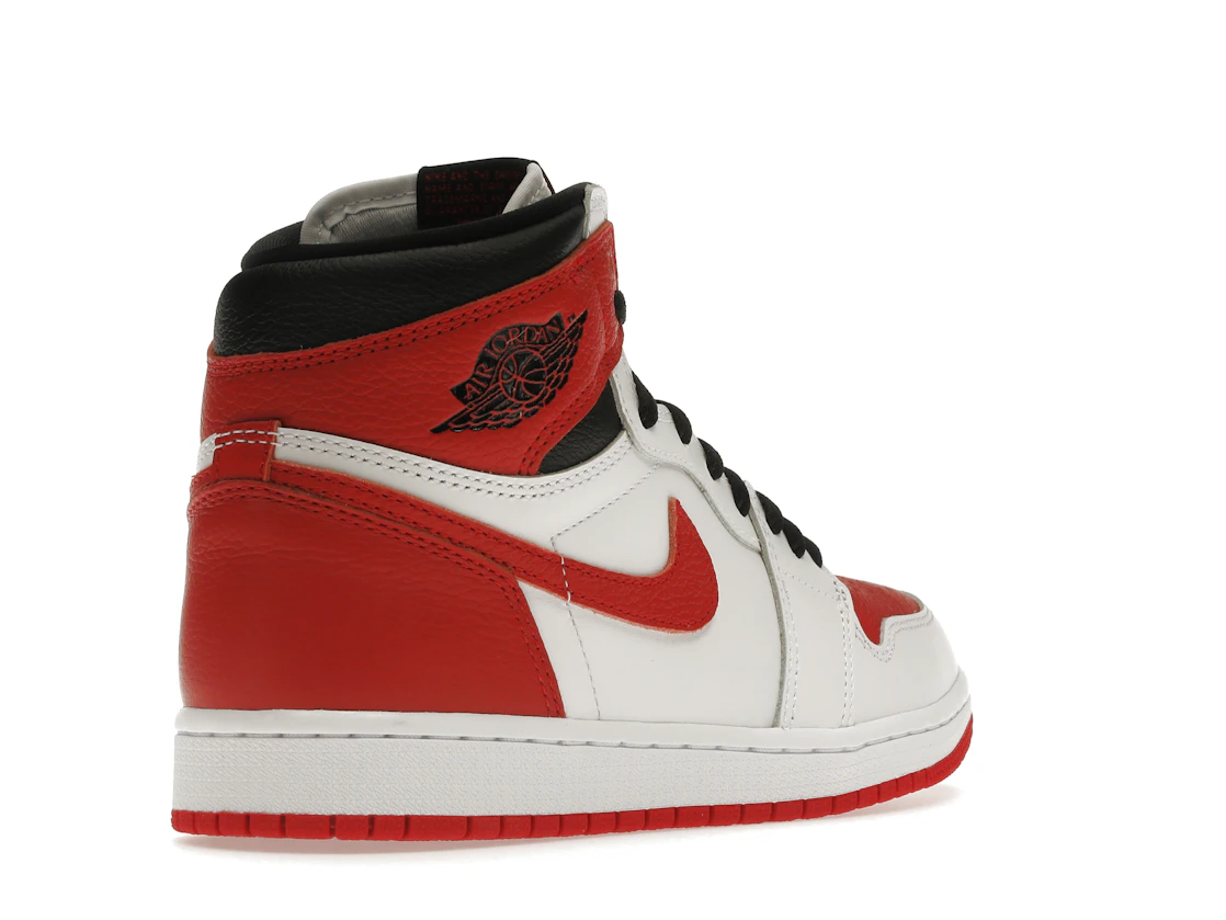 Vue 32 de Jordan 1 Retro High OG Heritage