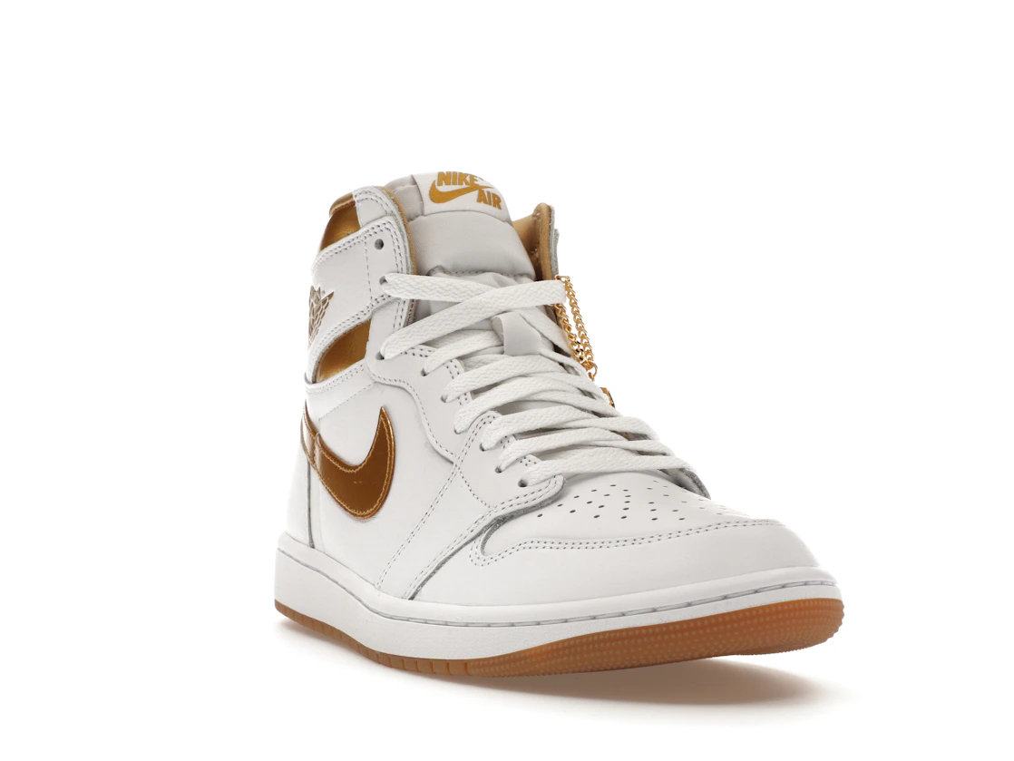 Vue 7 de Jordan 1 Retro High OG Metallic Gold 