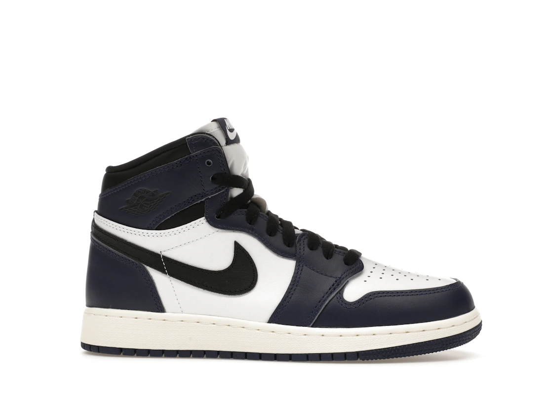 Vue 2 de Jordan 1 Retro High OG Midnight Navy (GS)