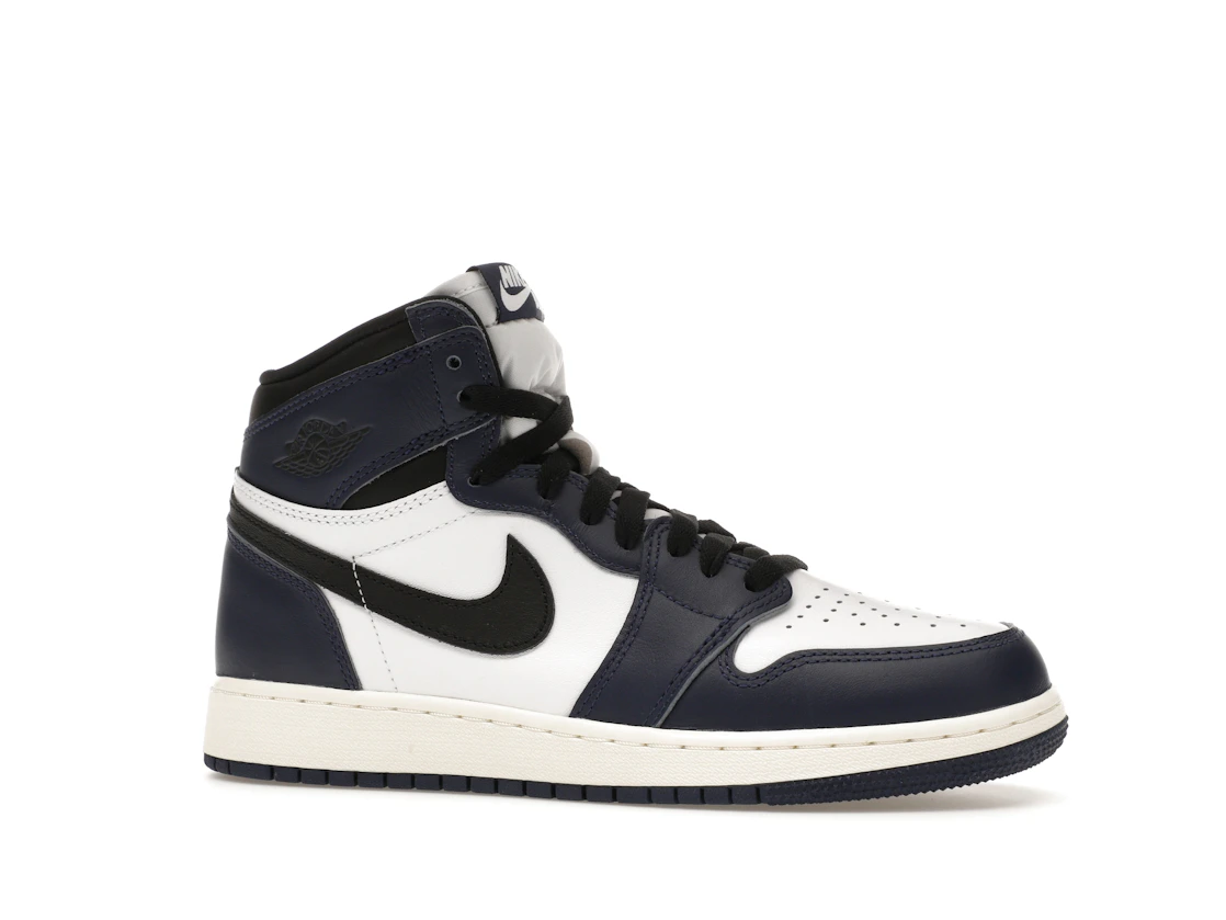 Vue 3 de Jordan 1 Retro High OG Midnight Navy (GS)