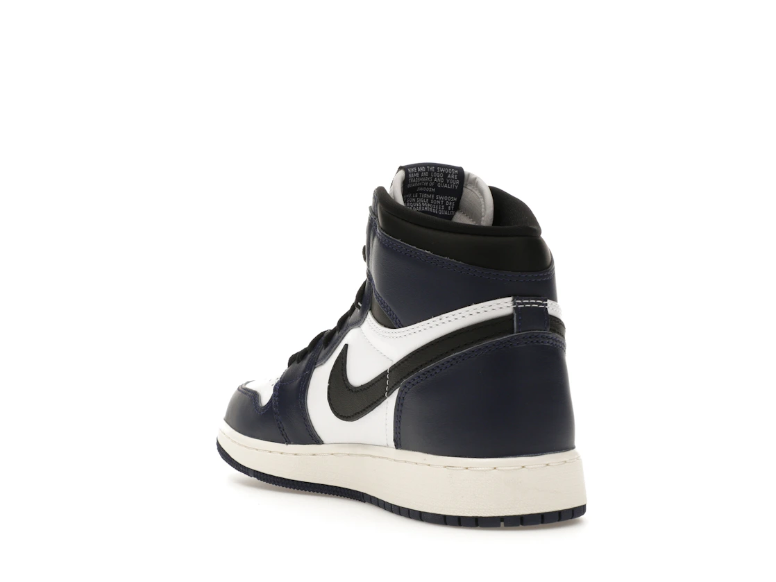 Vue 25 de Jordan 1 Retro High OG Midnight Navy (GS)