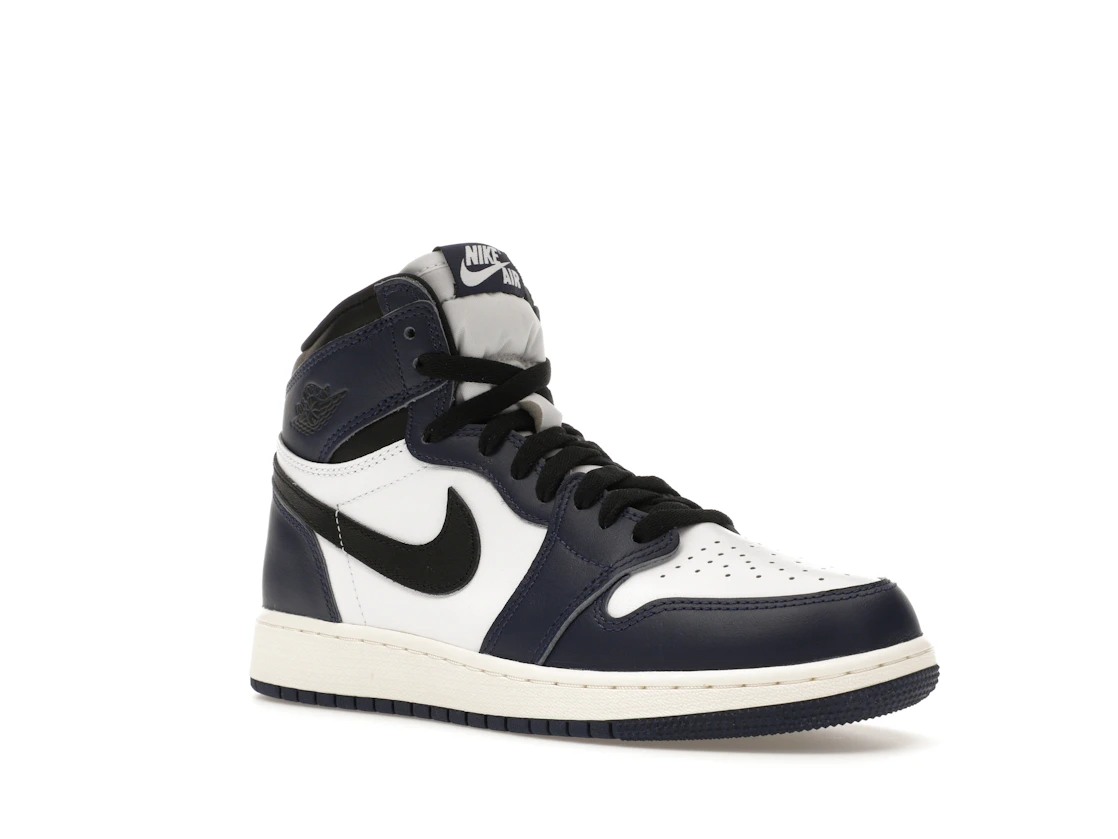 Vue 5 de Jordan 1 Retro High OG Midnight Navy (GS)