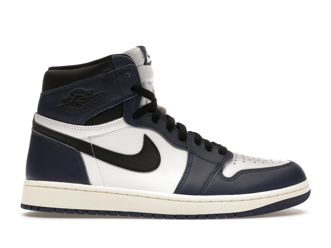 Vue 1 de Jordan 1 Retro High OG Midnight Navy
