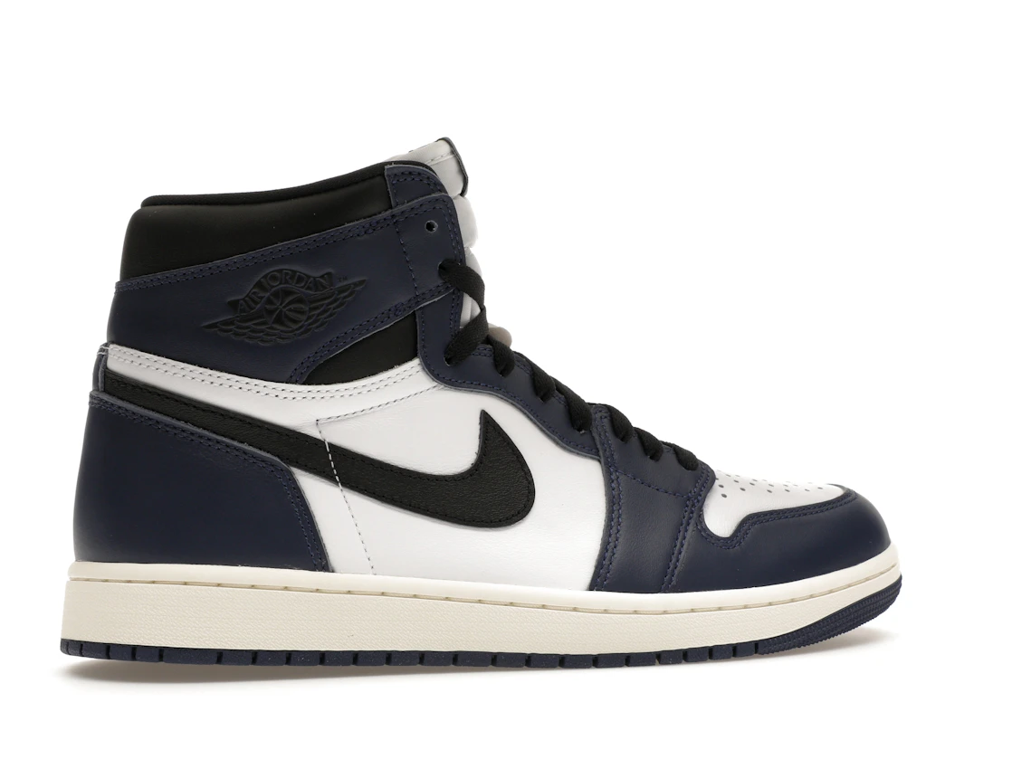Vue 35 de Jordan 1 Retro High OG Midnight Navy